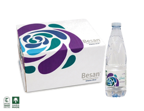 كرتون مياه بيسان ٦٠٠ مل